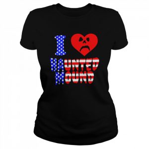 I love haunted mound heart  Classic Women's T-shirt