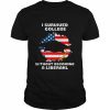 I love my country but not my president  Classic Men's T-shirt