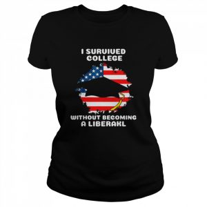 I love my country but not my president  Classic Women's T-shirt