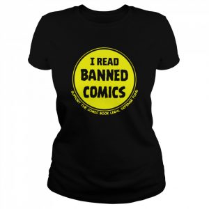 I read banned comics logo T- Classic Women's T-shirt