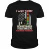 I was there sometimes I still am Vietnam Veteran flag  Classic Men's T-shirt