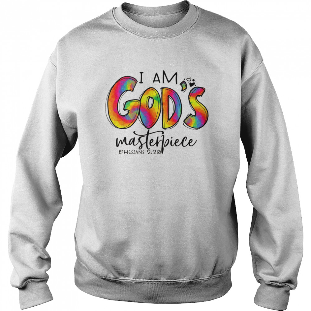 I’m God’s Masterpiece Ephesians 220 Bible Verse ChristianShirt Unisex Sweatshirt