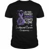 In This family nobody fights alone Esophageal Cancer awareness T-Shirt Classic Men's T-shirt