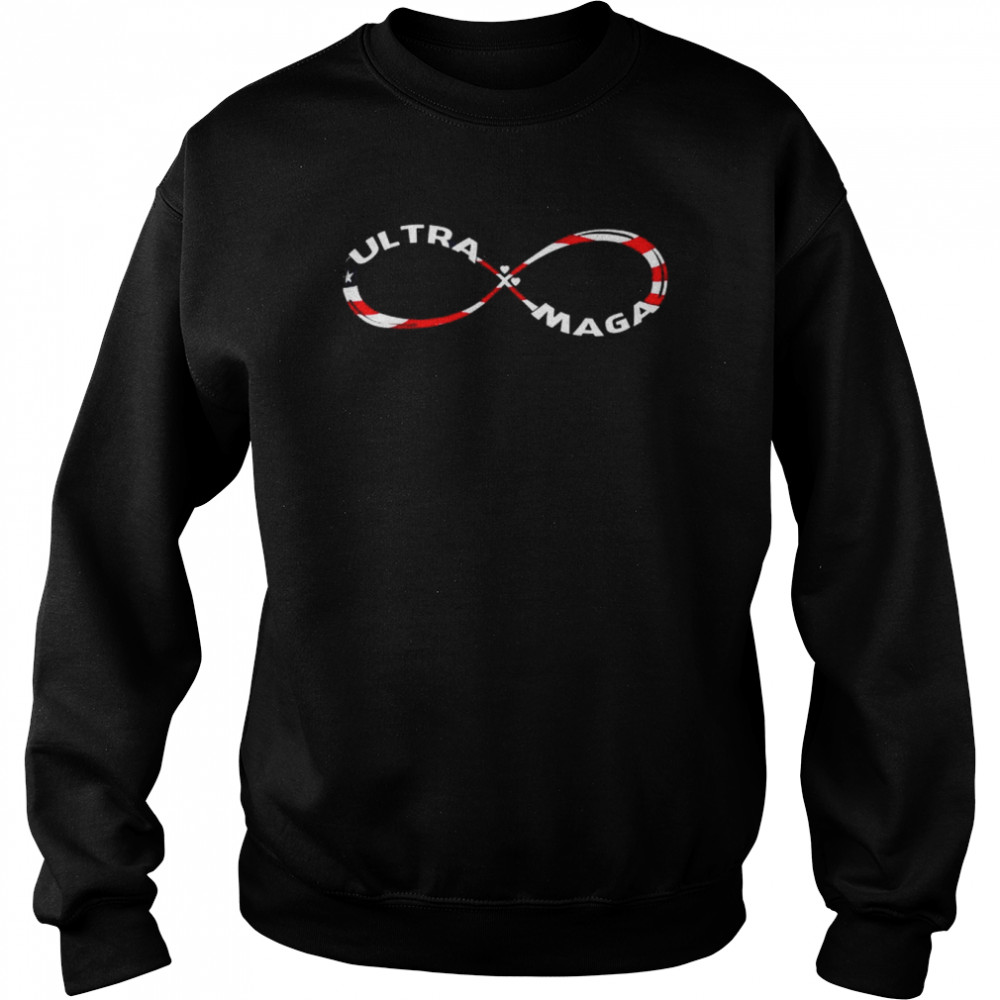 Infinity ultra maga antI Joe Biden graphic  Unisex Sweatshirt