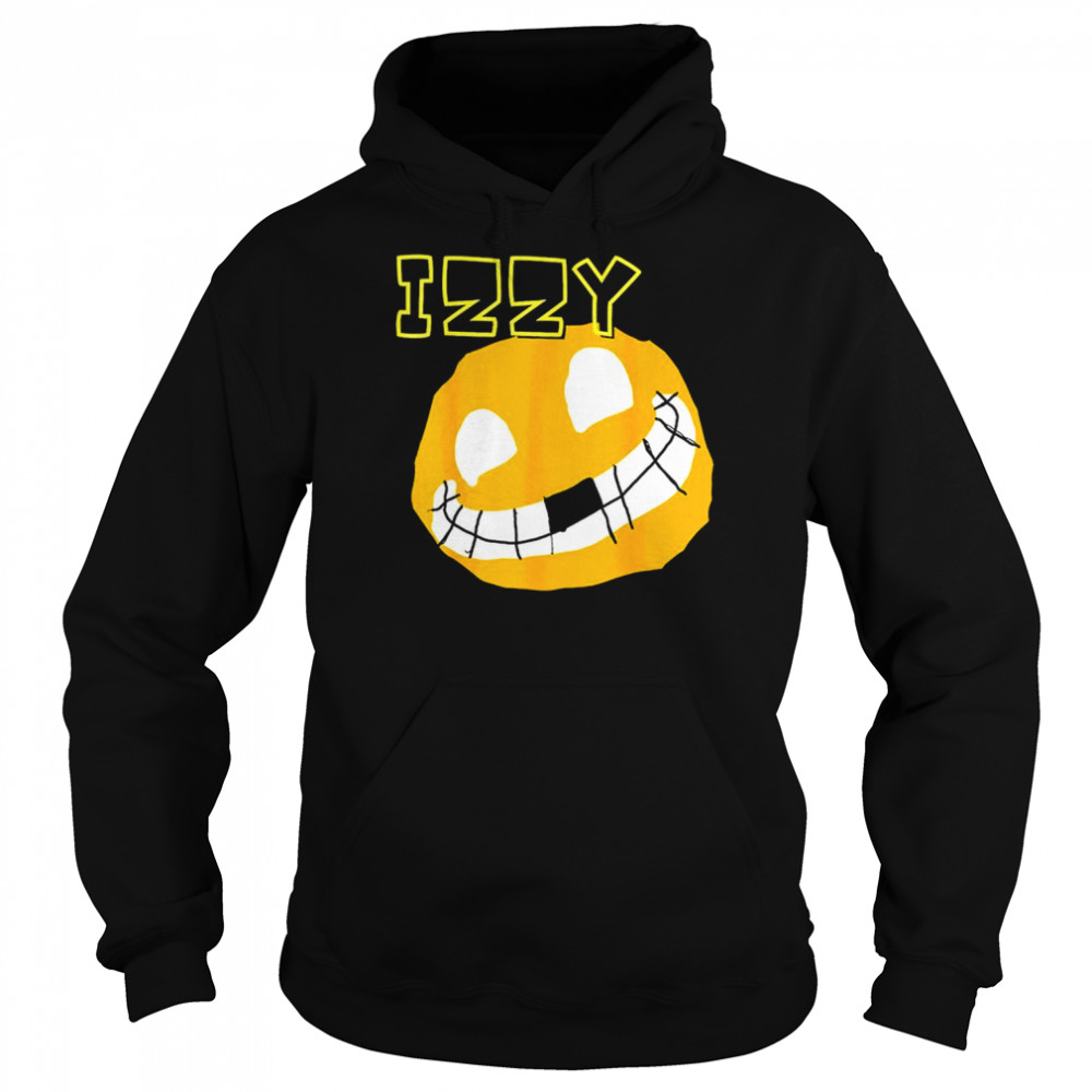 Izzy Happy Face Big Smile T-Shirt Unisex Hoodie