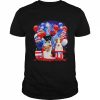 Jack Russell Terrier Balloons Fireworks Shirt Classic Men's T-shirt