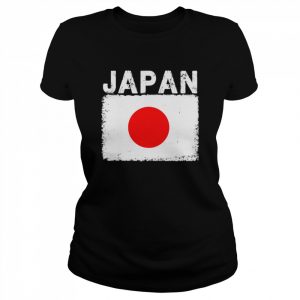 Japan flag japanese pride clothing sports jersey  Classic Women's T-shirt