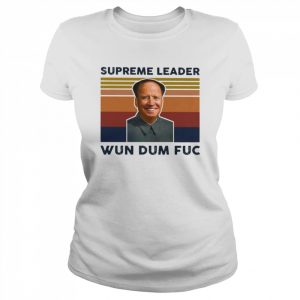 Joe Biden Mao Zedong Supreme Leader Wun Dum Fuc retro vintage  Classic Women's T-shirt