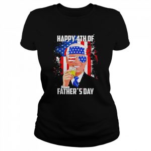 Joe Biden happy 4th of july confused father’s day  Classic Women's T-shirt