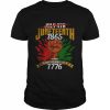 July 4th Juneteenth 1865 Because My Ancestors Weren’t Free In 1776 Shirt Classic Men's T-shirt