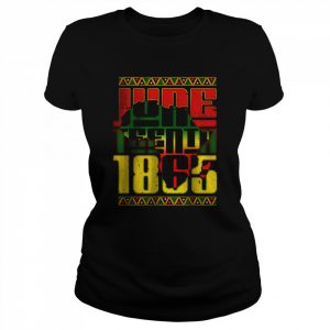 Juneteenth 1865 African American Freedom Black History T-Shirt Classic Women's T-shirt