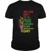 Juneteenth Black Queen Independence 1865 Freedom Woman Girls T-Shirt Classic Men's T-shirt