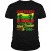 Juneteenth Celebrating Black Freedom 6 9 1865 T-Shirt Classic Men's T-shirt