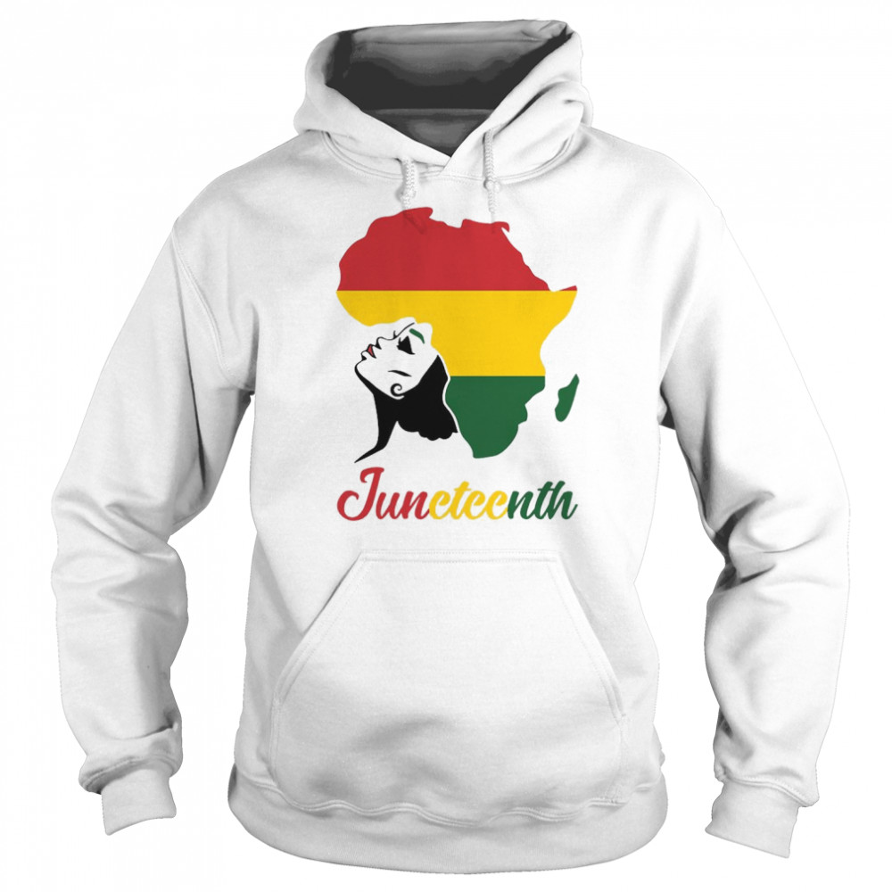 Juneteenth Day Freedom Day Black History 1865 T-Shirt Unisex Hoodie