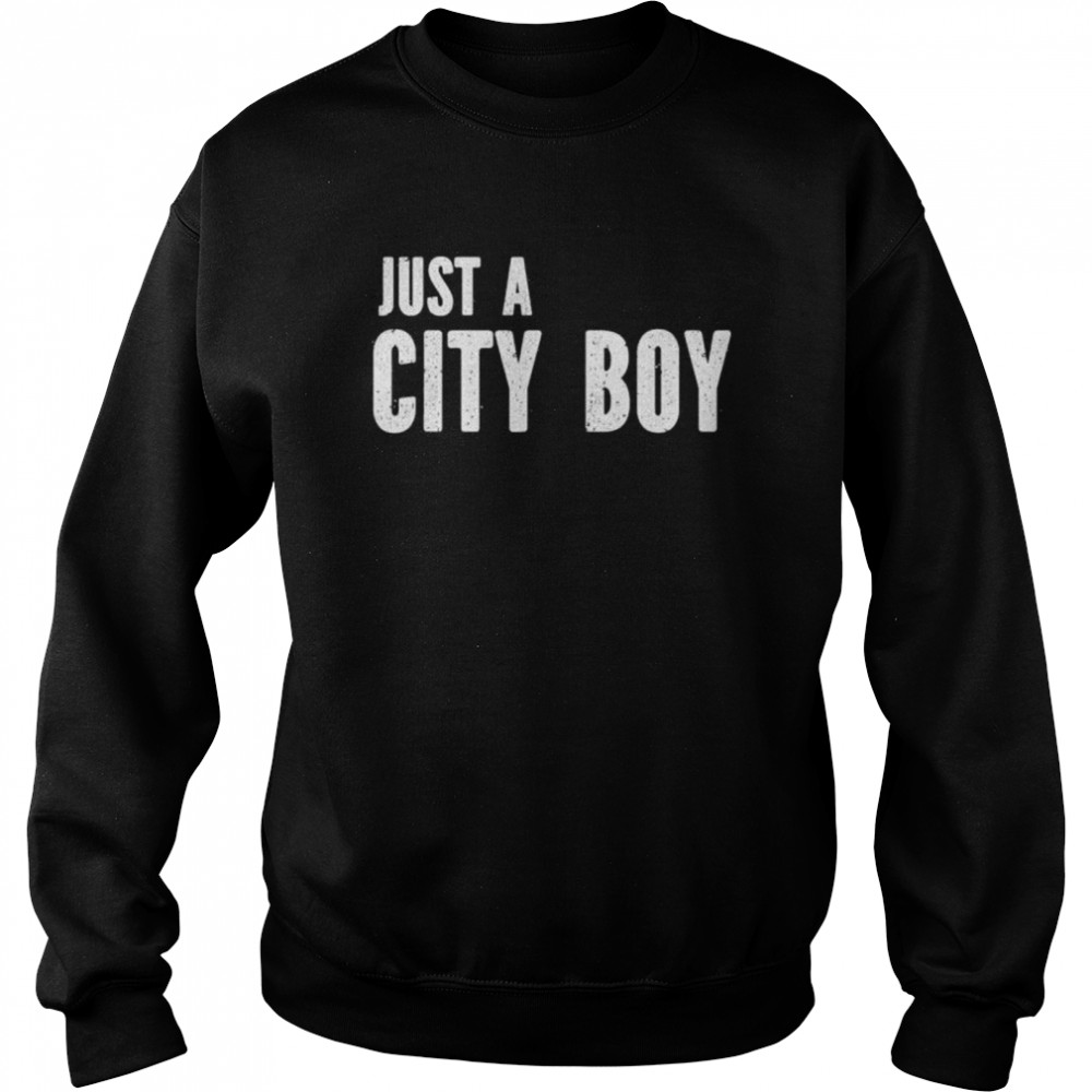 Just a city boy journey  Unisex Sweatshirt