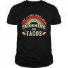 Just a girl who loves sunshine and tacos lover cinco de mayo  Classic Men's T-shirt