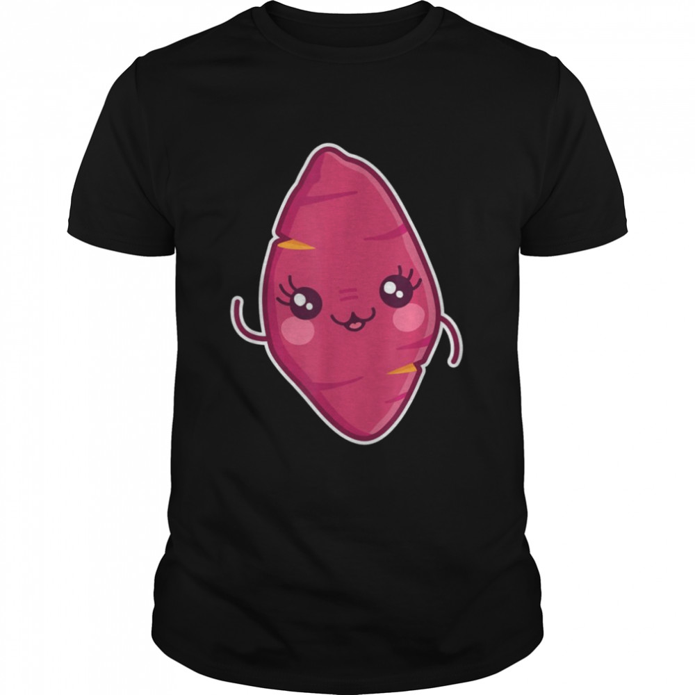 Kawaii Sweet Potato Cute Potaton Girls Boys Shirt