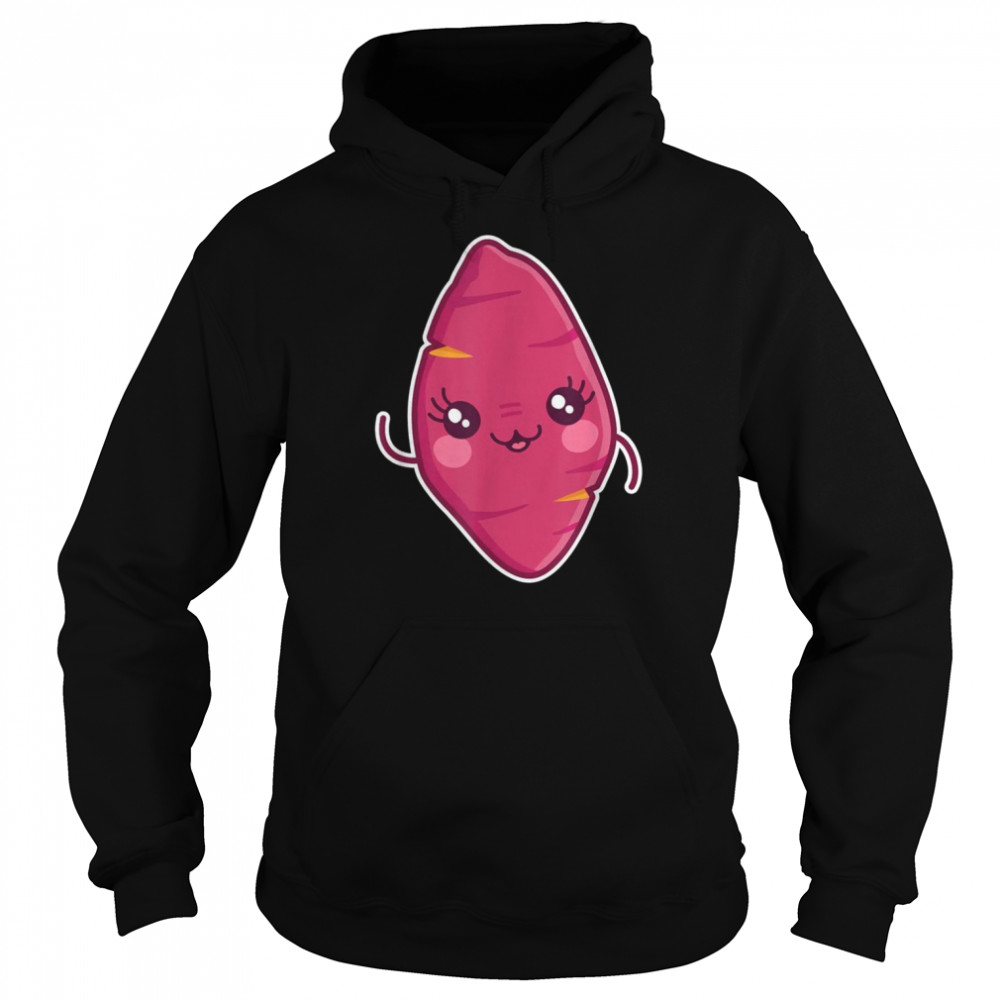 Kawaii Sweet Potato Cute Potaton Girls Boys Shirt Unisex Hoodie