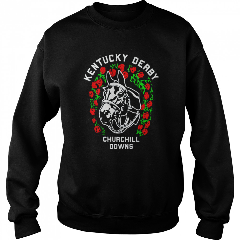 Kentucky Derby Garland Churchill Downs  Unisex Sweatshirt