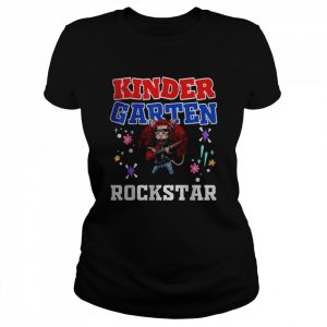 Kids Kindergarten Rock and Roll Star School Grads 2022 T-Shirt Classic Women's T-shirt