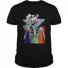 LGBT Skeleton Drink Coffee Gay transge T-Shirt Classic Men's T-shirt