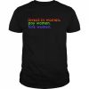 LGBT pride flag invest in women pay women hire women T- Classic Men's T-shirt