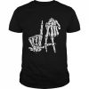 La Hand Sign Lazy DIY Halloween Costume Skeleton Los AngelesShirt Shirt Classic Men's T-shirt