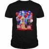 Labrador Retriever Ballons Fireworks Balloons Fireworks Shirt Classic Men's T-shirt