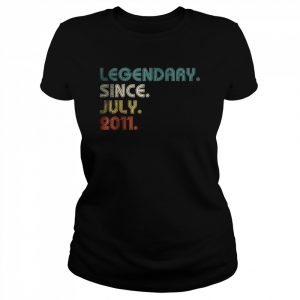 Legend Since July 2011 11th Birthday T-Shirt Classic Women's T-shirt