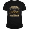 Legends Were Born In May 2000 Aged Perfectly T-Shirt Classic Men's T-shirt