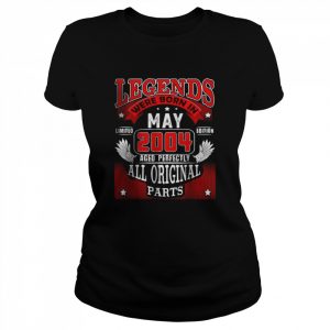 Legends Were Born In May 2004 Aged perfectly T-Shirt Classic Women's T-shirt