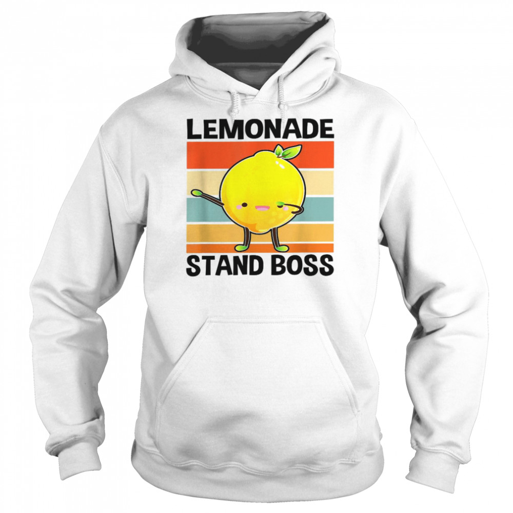 Lemonade Squad For Stand Boss Lemon Juice SummerShirt Unisex Hoodie