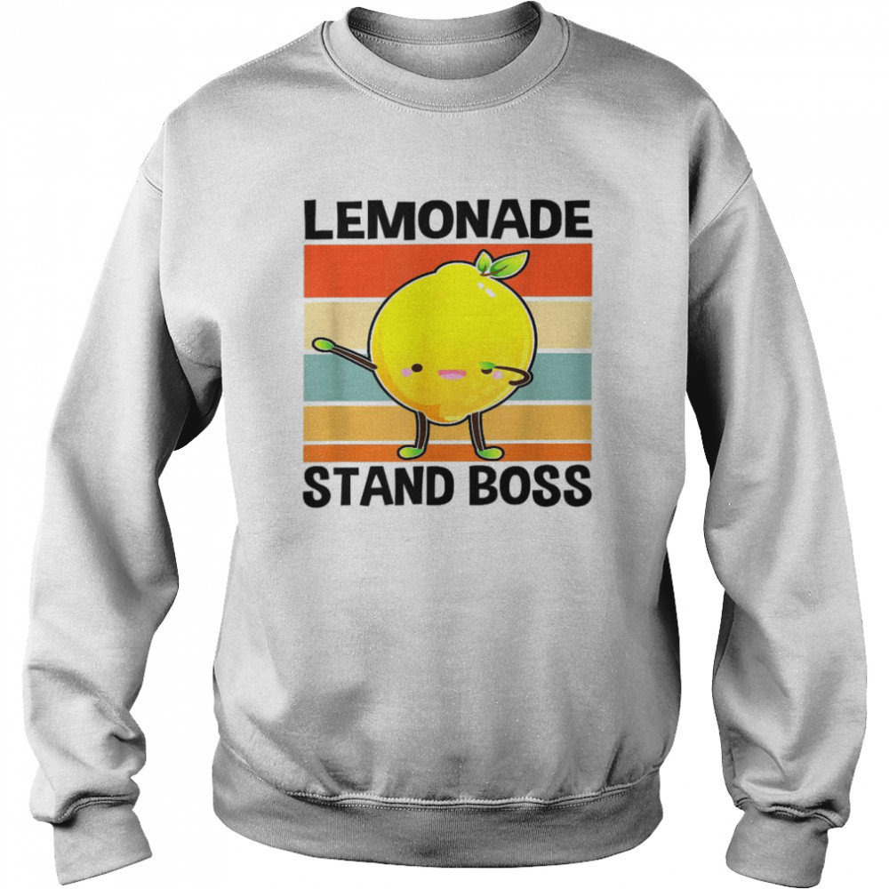 Lemonade Squad For Stand Boss Lemon Juice SummerShirt Unisex Sweatshirt