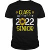 Leopard Sunflower Class Of 2022 Senior Graduation Graduate Shirt Classic Men's T-shirt