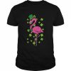 Leprechaun Flamingo Shamrock St Patricks Day Animal Shirt Classic Men's T-shirt