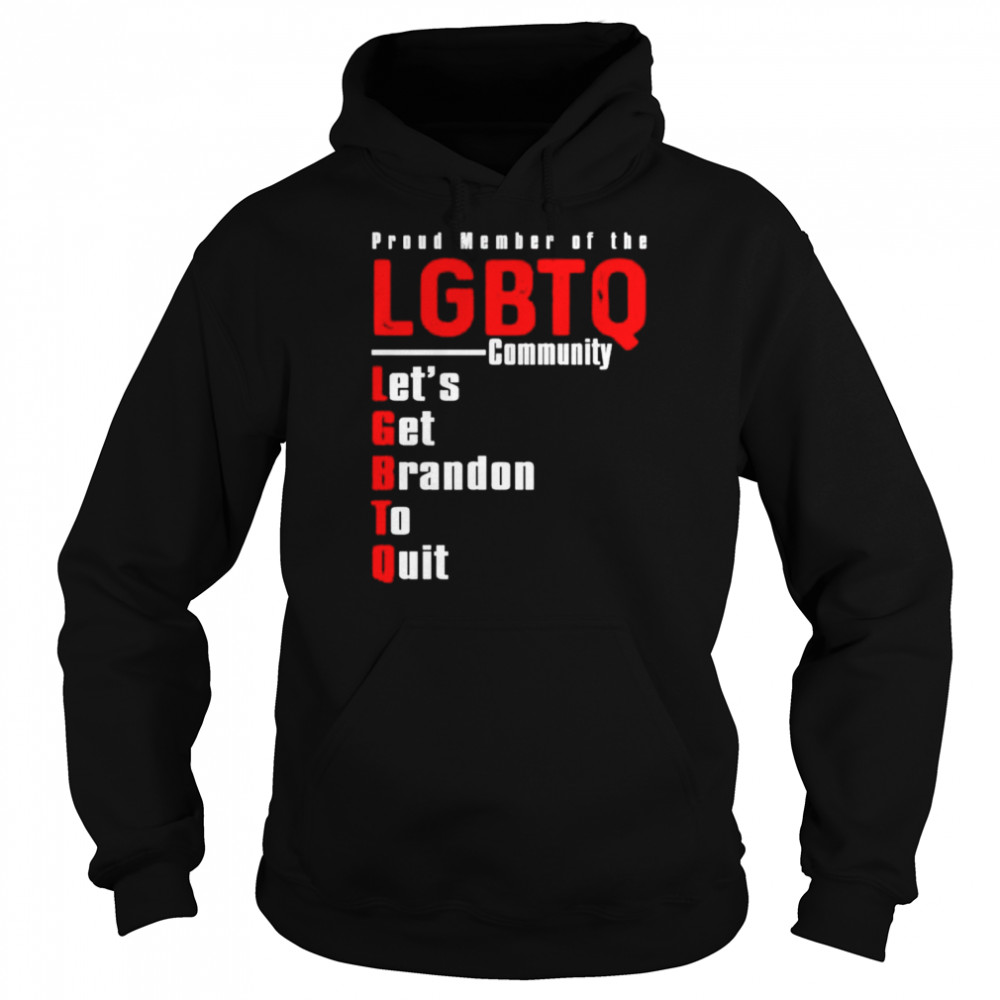 Let’s Get Brandon To Quit Community  Unisex Hoodie