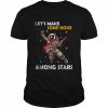 Let’s Make Some Noise Among Stars Astronaut Guitar T-Shirt Classic Men's T-shirt