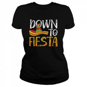 Let’s fiesta mexican hat sombrero cinco de mayo  Classic Women's T-shirt