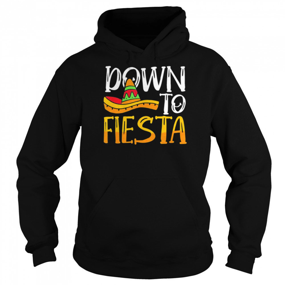 Let’s fiesta mexican hat sombrero cinco de mayo  Unisex Hoodie