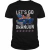 Let’s go brandon Joe Biden American flag  Classic Men's T-shirt