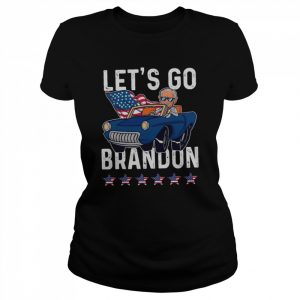 Let’s go brandon Joe Biden American flag  Classic Women's T-shirt