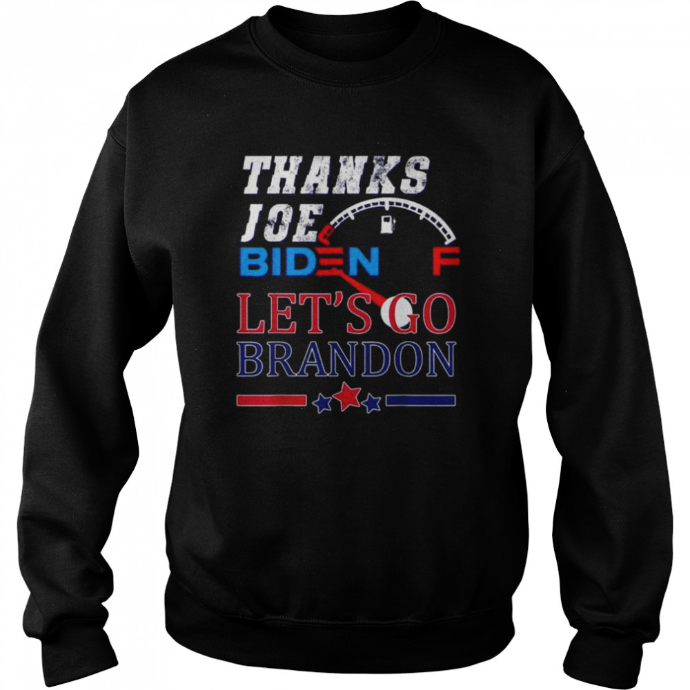 Let’s go brandon pro America Trump thanks Joe Biden  Unisex Sweatshirt