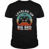 Leveled Up To Big Brother Est 2022 Promoted To Big BroShirt Shirt Classic Men's T-shirt