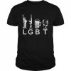 Lgbt liberty guns beer pro Donald Trump  Classic Men's T-shirt