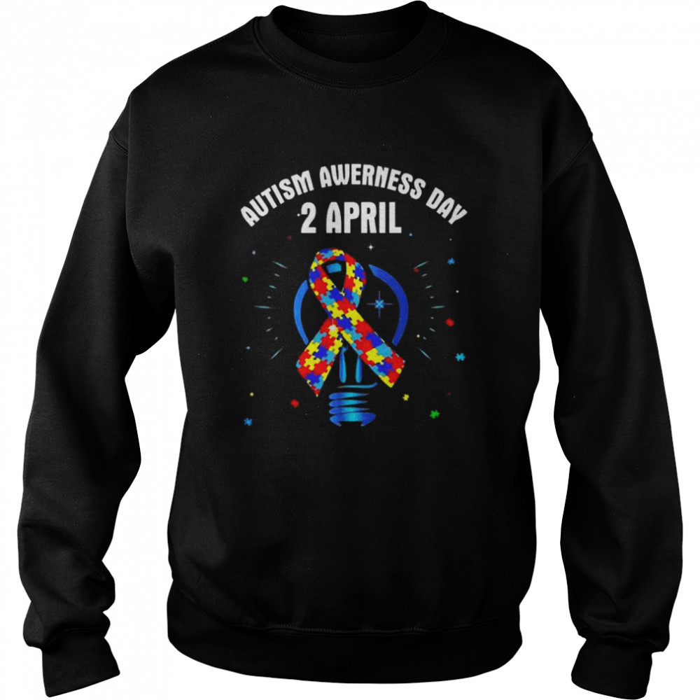 Light it up blue autism awareness day  Unisex Sweatshirt