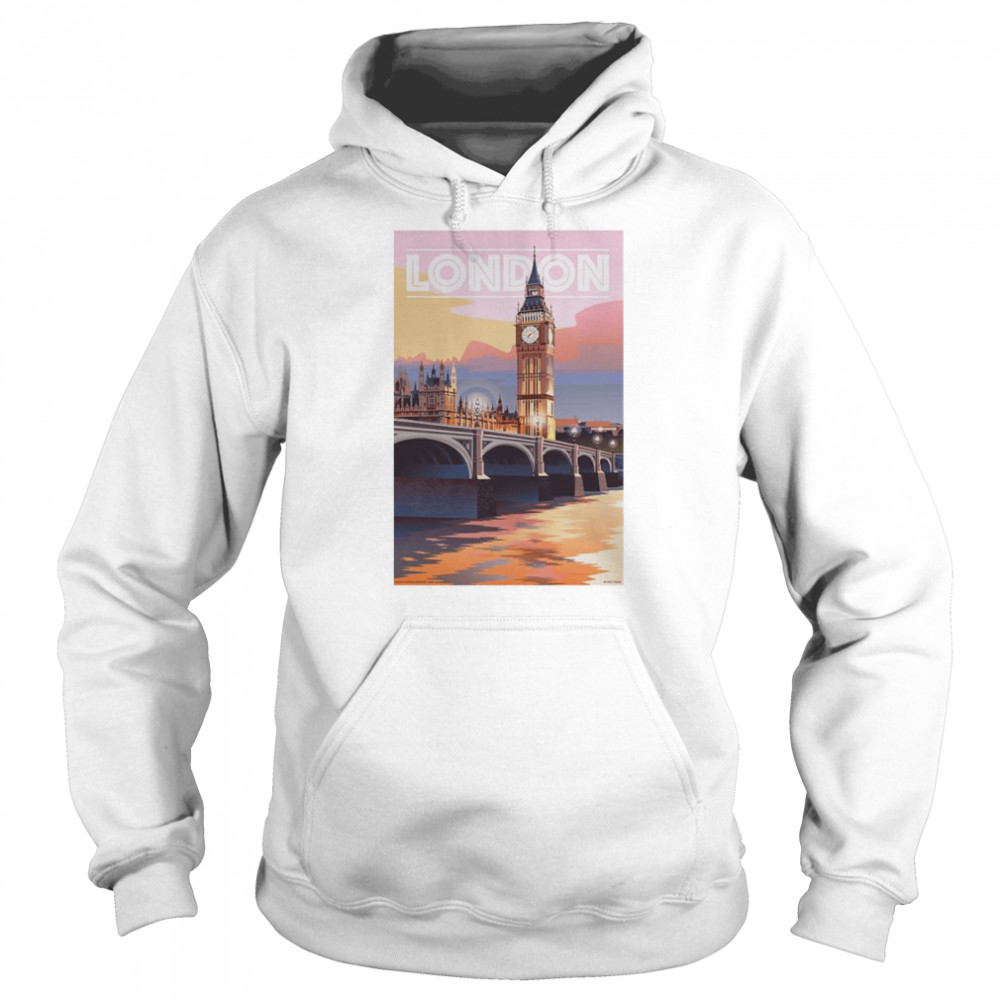 London at Night Classic T- Unisex Hoodie