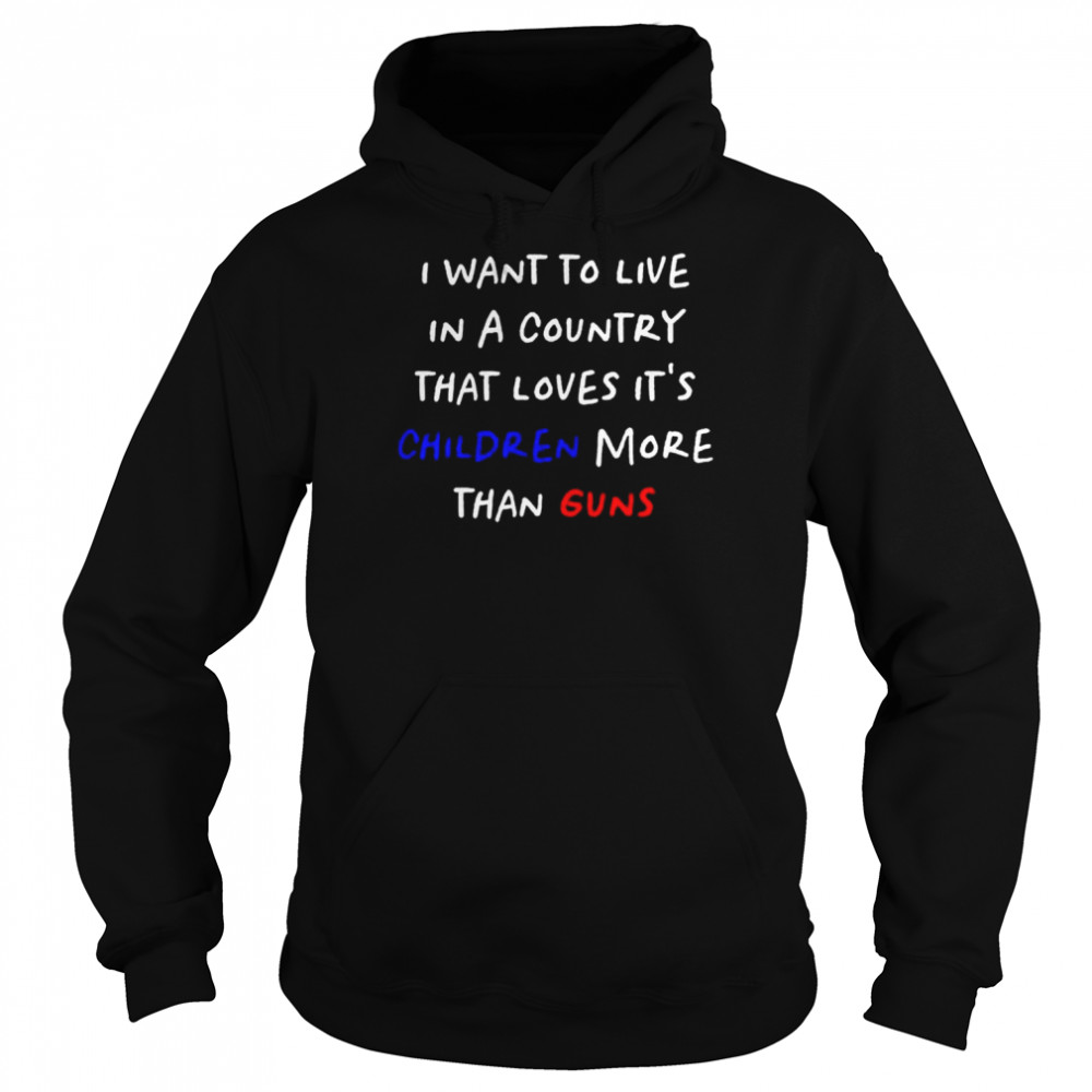 Love our children more than guns uvalde  Unisex Hoodie