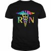 Lovely RN Registered Nurse Tie Dye Nurse Week 2022Shirt Classic Men's T-shirt