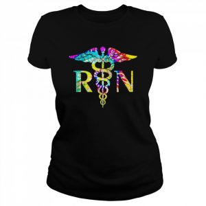 Lovely RN Registered Nurse Tie Dye Nurse Week 2022Shirt Classic Women's T-shirt