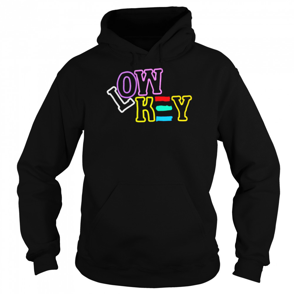 Lowkey color logo T- Unisex Hoodie